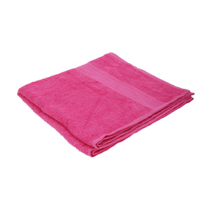 Jassz Plain Bath Towel (Fuchsia) (One Size)