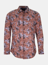 Load image into Gallery viewer, Norman Watercolor Shirt Floral Cinnamon