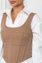 Load image into Gallery viewer, Jersey Corset Top