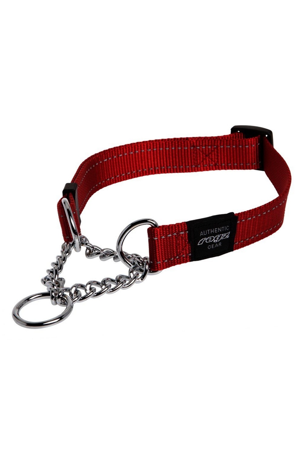 Rogz Utility Obedience Half-Check Dog Collar (Medium)