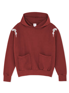 Racer Hoodie - Maroon