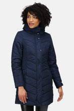 Load image into Gallery viewer, Regatta Womens/Ladies Parthenia Rochelle Humes Insulated Parka (Navy)