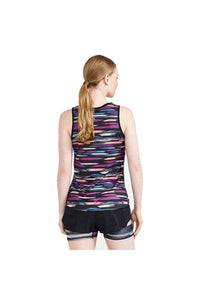 Craft Womens/Ladies CTM Distance Painted Effect Mesh Tank Top (Multicolored)