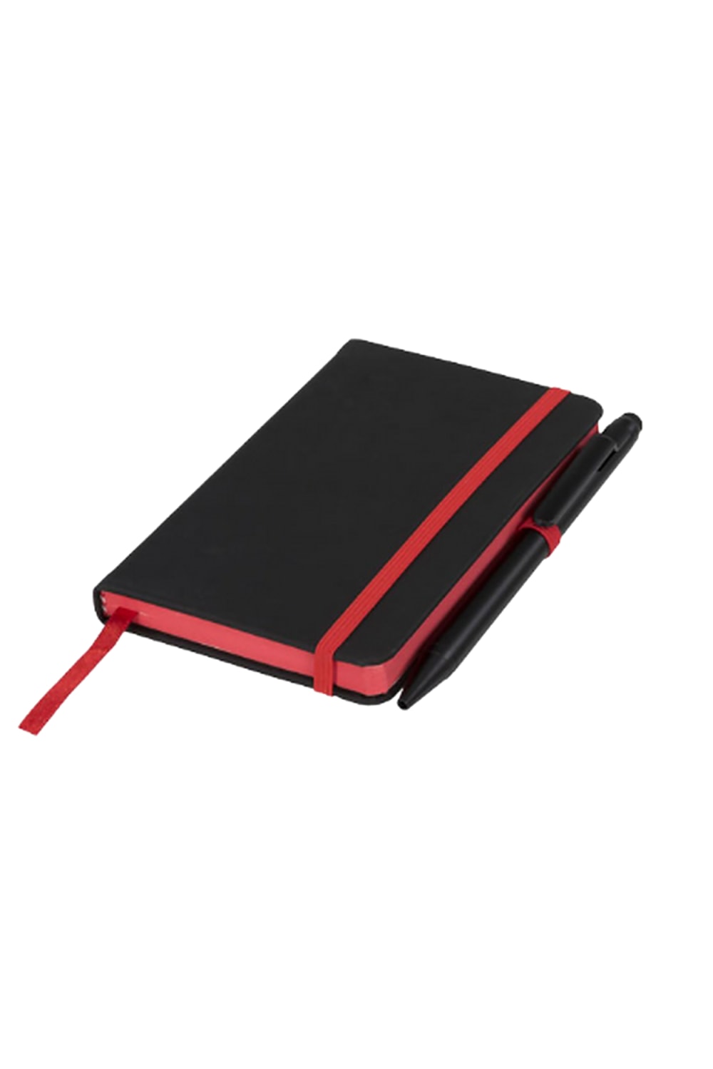 Bullet Noir Edge Notebook (Black/ Red) (Small)
