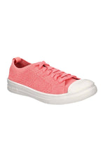 Load image into Gallery viewer, Womens/Ladies Schnoodle Lace Up Casual Sneakers - Coral