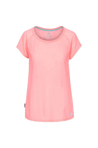 Womens/Ladies Newby Active T-Shirt - Neon Coral