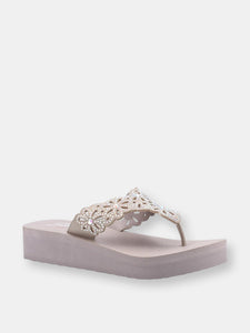 Womens/Ladies Vinyasa Pretty Thang Sandals - Taupe