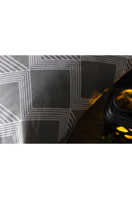 Load image into Gallery viewer, Maddox Chevron Duvet Set Gray - Twin/UK - Single