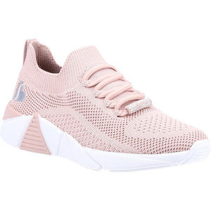 Skechers Girls A Line Diamond Glider Sneakers (Pink)