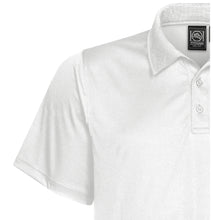 Load image into Gallery viewer, Stormtech Mens Eclipse H2X-Dry Pique Polo (White)