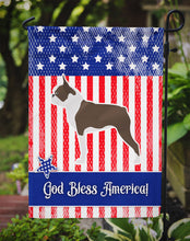 Load image into Gallery viewer, 11 x 15 1/2 in. Polyester USA Patriotic Boston Terrier Garden Flag 2-Sided 2-Ply