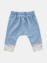 Load image into Gallery viewer, Denim Baby Joggers with Front Pleat