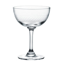 Load image into Gallery viewer, A Pair of Crystal Champagne Saucers All Designs