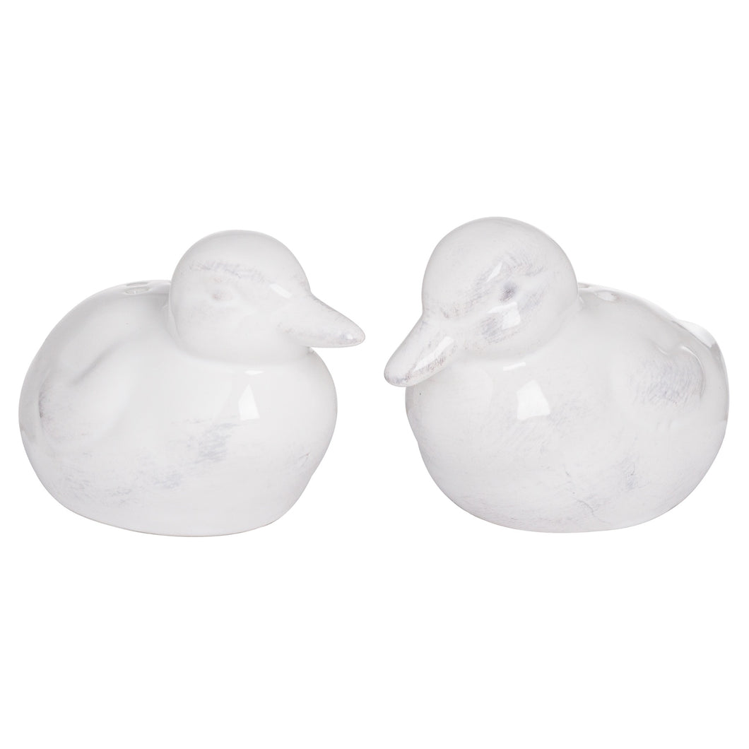 Duckling Salt And Pepper Shakers Set Of Two - One Size