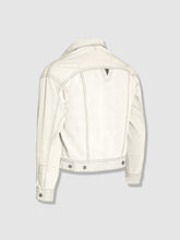 Load image into Gallery viewer, Shorter Off-White Denim Jacket