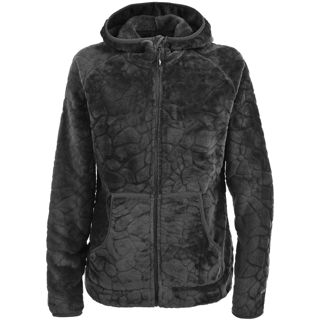 Trespass Womens/Ladies Lux Full Zip Fleece Jacket (Black)