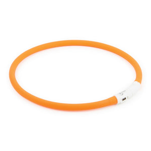 Ancol Pet Products USB Rechargeable Night Time Safety Halo (Orange) (One Size)