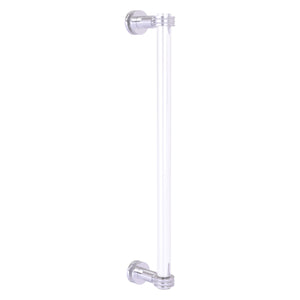 Allied Brass Clearview Collection 18 Inch Single Side Shower Door Pull with Dotted Accents