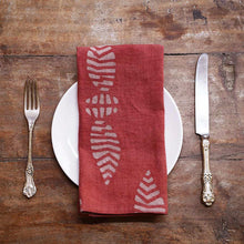 Load image into Gallery viewer, Block Print Napkins Cotton Cloth Table (Set of 4) - Fyre