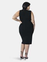 Load image into Gallery viewer, Henning x Pinterest Ribbed Knit Dress