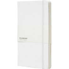 Load image into Gallery viewer, Moleskine Classic L Hard Cover Squared Notebook (White) (One Size)