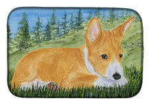Load image into Gallery viewer, 14 in x 21 in Basenji Dish Drying Mat