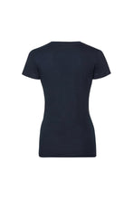 Load image into Gallery viewer, Russell Womens/Ladies Authentic Pure Organic Tee (French Navy)
