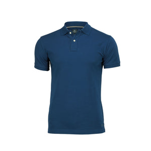 Nimbus Mens Yale Short Sleeve Polo Shirt (Indigo Blue)