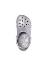 Load image into Gallery viewer, Womens/Ladies Sugar Glitter Clogs - Silver