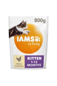 IAMS Vitality Dry Kitten Food (Chicken) (1.8lb)
