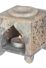 Load image into Gallery viewer, Soapstone Moroccan Arch Oil Burner - One Size
