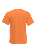 Load image into Gallery viewer, Fruit Of The Loom Mens Valueweight V-Neck T-Short Sleeve T-Shirt (Orange)
