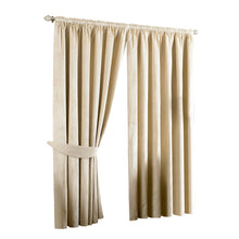 Load image into Gallery viewer, Riva Home Imperial Pencil Pleat Curtains (Cream) (66 x 90 inch)
