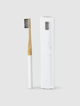 Load image into Gallery viewer, Brilliant Black Bamboo Toothbrush