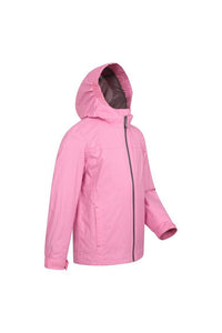 Childrens/Kids Torrent Taped Seam Waterproof Jacket - Pale Pink