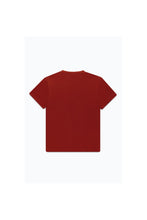 Load image into Gallery viewer, Childrens/Kids Monochrome Script T-Shirt - Burgundy