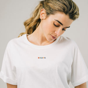 Brava Logo T-Shirt White