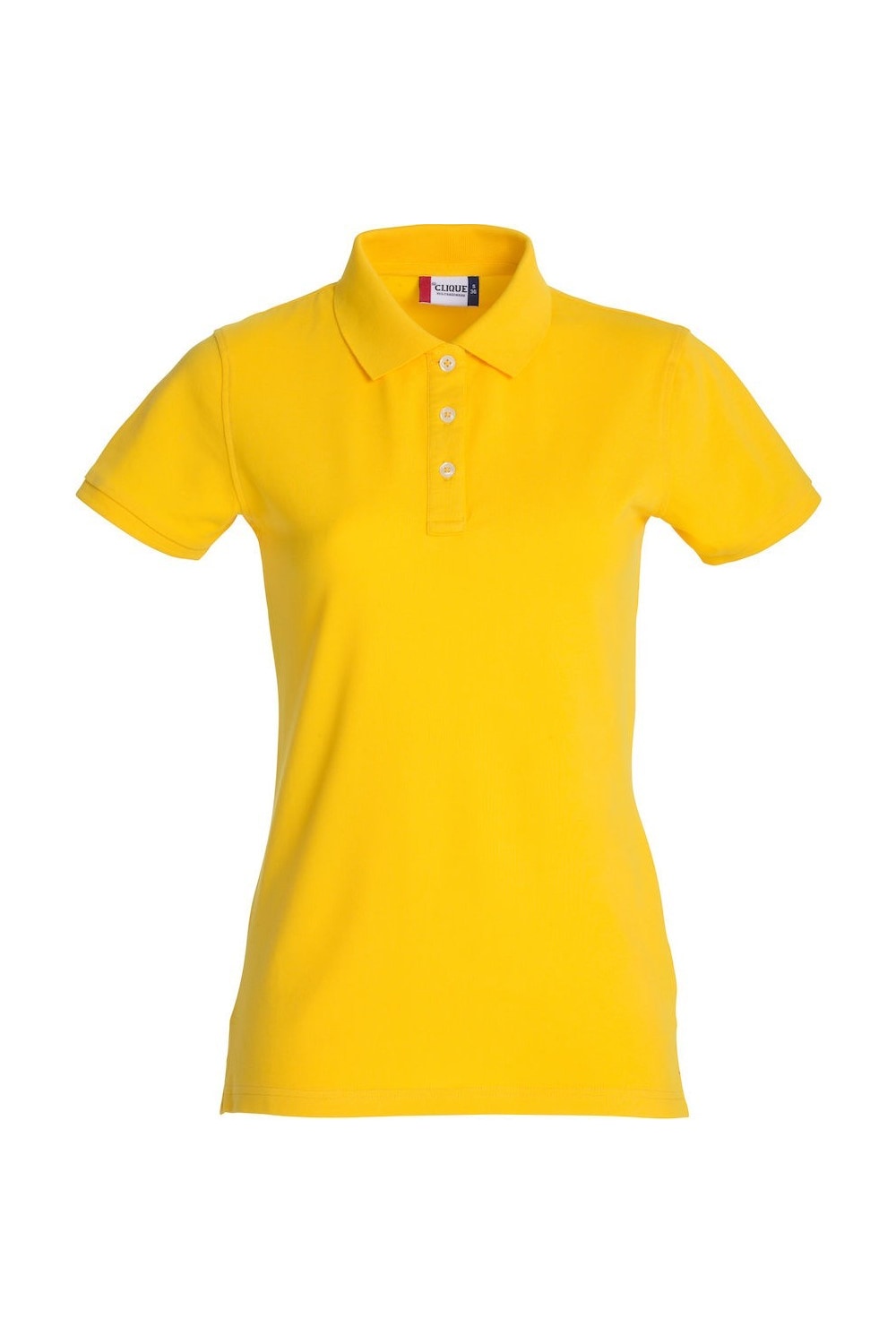 Clique Womens/Ladies Premium Stretch Polo Shirt (Lemon)
