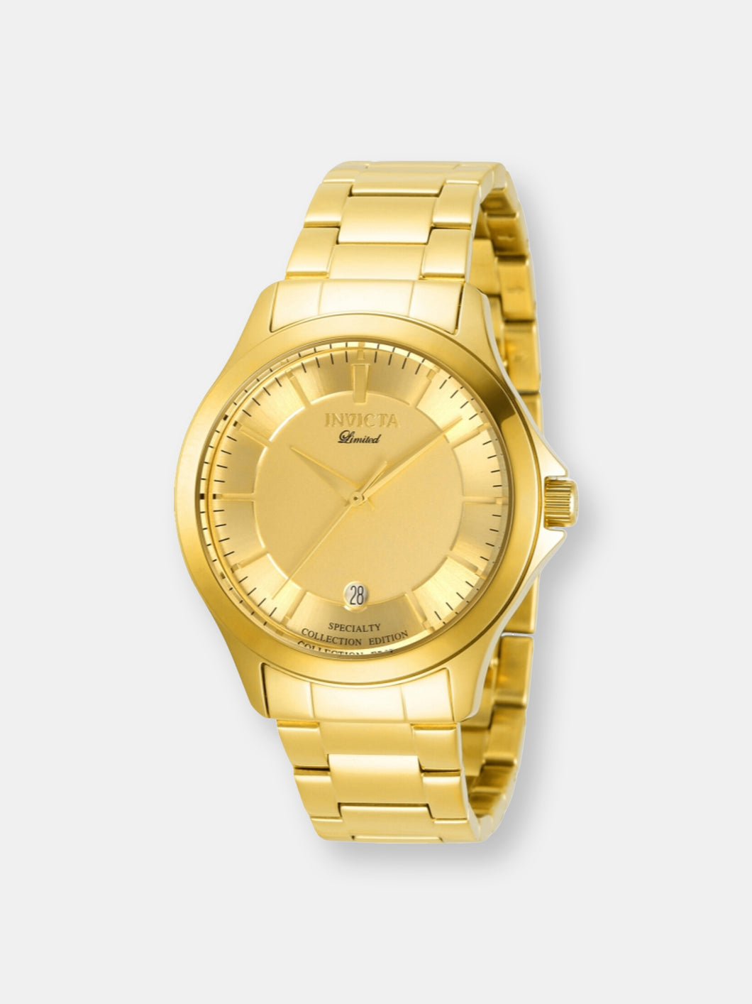 Invicta Men's Specialty 31124 Gold Stainless-Steel Quartz Dress Watch