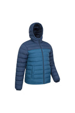 Load image into Gallery viewer, Mens Seasons Padded Jacket - Teal