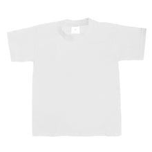 Load image into Gallery viewer, B&amp;C Big Boys Kids/Childrens Exact 190 Short Sleeved T-Shirt (White)