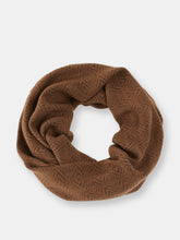 Load image into Gallery viewer, Brown Infinity Scarf