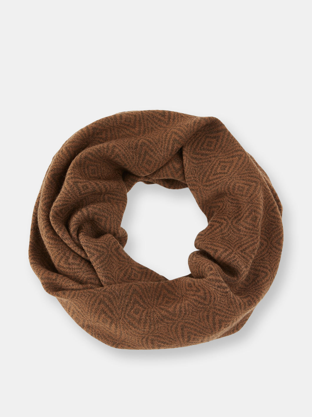 Brown Infinity Scarf