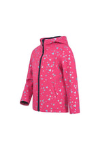 Load image into Gallery viewer, Childrens/Kids Exodus Heart Soft Shell Jacket - Bright Pink