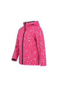 Childrens/Kids Exodus Heart Soft Shell Jacket - Bright Pink