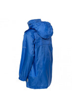 Load image into Gallery viewer, Trespass Kids Unisex Packa Pack Away Waterproof Jacket (Royal)