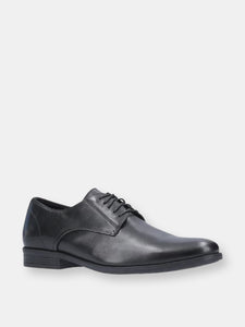 Mens Oscar Leather Shoe (Black)