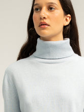 Load image into Gallery viewer, Turtleneck Sweater - Baby Blue
