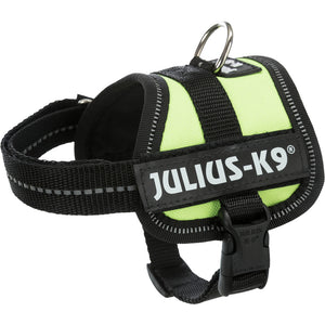 Trixie Power Julius-K9 Dog Harness (Neon Green) (10.24in - 14.17in)