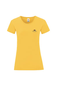 Fruit of the Loom Womens/Ladies Vintage Logo T-Shirt (Sunflower Yellow)